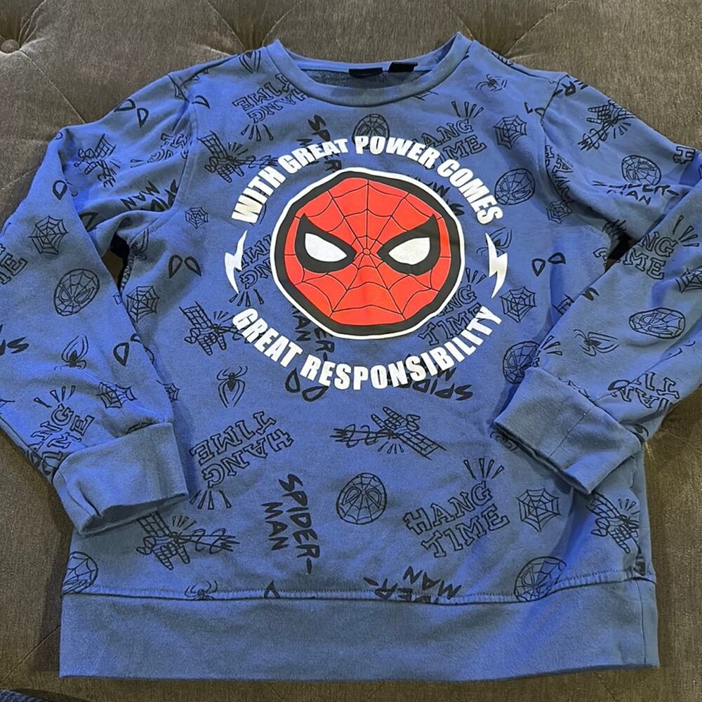 Marvel Spider-Man pullover size XL